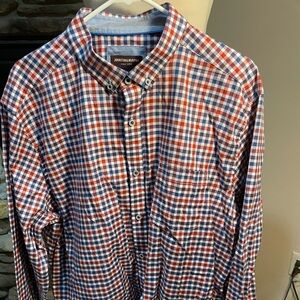 Johnston & Murphy Men's Multicolor Checkered Shirt
